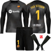 Football futbalový set futbalového futbalu FC Barcelona (Nový brankár 2022 Barça Ter Stegen č. 1 dres)