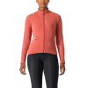 Castelli Unlimited Trail W Jersey, Mineral red/ Clay Veľkosť: S Dámsky univerzálny zateplený dres s dlhým rukávom
