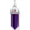 Thomas Sabo PE955-640-13 Pendant with imitation amethyst