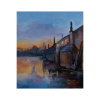 Praha - Akad. mal. Igor Navrotskyi, originálny, ručne maľovaný obraz L (do veľkosti 95x95cm) Viac farieb