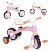 ECOTOYS Detská trojkolka s pedálmi - 3v1 ružová