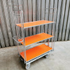 Policový vychystávací vozík do skladu TOYOTA Trolley Shelf - dĺžka 120 cm, šírka 60 cm, výška 186 cm