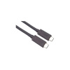PremiumCord USB4 40Gbps 8K@60Hz kábel Thunderbolt 3 dĺžka: 1,2m ku4cx12bk
