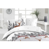 Flanelové obliečky Daness White 70x90 + 140x200 cm - Florella