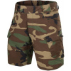 Helikon Urban Tactical Rip-Stop 8,5 krátke nohavice polycotton woodland - XL