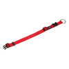 Flamingo Small Collar Ziggi 20-35cm - nylonový obojok pre mačky, malých psov - Červený