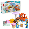 LEGO® DUPLO® Bluey 10458 Bluey a výlet na zmrzlinu