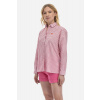 KOŠEĽA LA MARTINA WOMAN SHIRT L/S PRINTED POPLIN WHITE/ALMOND/FIERY