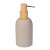 SAPHO Dávkovač mydla RIKO na postavenie, béžový/bambusový 8575