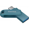 SanDisk Ultra Dual Drive Go 256GB /USB 3.2/USB-A + USB-C/Modrá SDDDC3-256G-G46NBB
