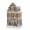 Chic Antique Perníková chalúpka so svetielkami Gingerbread Noël LED - 12*10*20 cm - Chic Antique