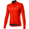 Pánska cyklistická bunda Castelli 20511 GOCCIA 656 červeno oranžová L