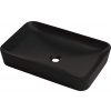 Keramické umývadlo Deante TESS CDS NU6S čierna matná