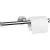 HANSGROHE Logis Universal dvojitý držiak náhradného toaletného papiera, chróm, 41717000