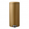 Brabantia Pedálový odpadkový kôš NEWICON 30 l, teplo mosadzná, oceľ