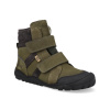 Barefoot zimné topánky Koel - Milo 2.0 Hydro WP Khaki zelené