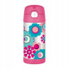 Thermos Thermos Funtainer 355 ml vlak 0,36 L odtiene šedej (Káva v štýle Crazy Horse pokožka neformálny mod)