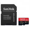 Paměťová karta Sandisk Extreme PRO microSDXC 512GB 200MB/s / 140MB/s A2 C10 V30 UHS-I U3,s adaptérem