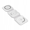 Magnetická nabíjačka Choetech T588-F 3v1 15W (biela)