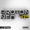 Poťah Gewo Proton NEO 475 Vyberte FARBU poťahu: čierny / BLACK, Vyberte HRÚBKU špongie: 2,2 mm