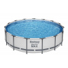 Bazén Bestway® Steel Pro MAX, 56488, kartušová filtrácia, rebrík, plachta, 457x107 cm