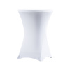 Ubrus pro stoly 81 cm, bílá| TOM, V-C80-W bílá
