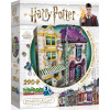 Wrebbit 3D puzzle Harry Potter Madam Malkinová: Oděvy pro každou příležitost a Zmrzlinářství Florea 290 ks