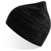 Atlantis Headwear Čepice Shine, pletená COT33801000299-black Černá UNI