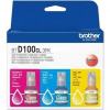 atramentová náplň BROTHER BT-D100 C/M/Y Pack DCP-T230/T430/T530/T730, MFC-T930 (3x 5000 str.) BTD100CLVAL