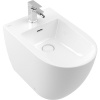 VILLEROY & BOCH Subway 3.0 samostatne stojací bidet s otvorom, s prepadom, 370 x 600 mm, biela alpská, 44710001