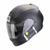 Moto přilba SCORPION EXO-491 CODE matná černo/stříbrná - Velikosti XXL
