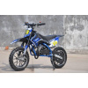 Motocykel Minicross Gazelle Deluxe 49CC 2T modrá
