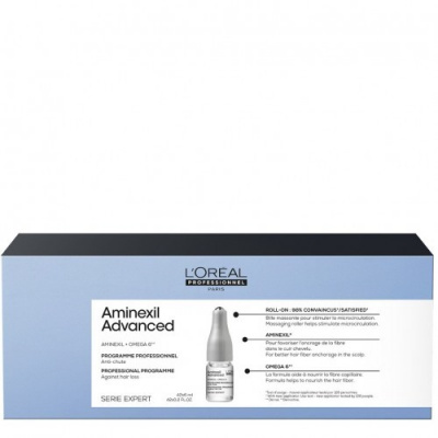 L'Oréal Professionnel Serie Expert Aminexil Advanced Professional Programme 42 x 6 ml - Kúra pre zvýšenie hustoty a posilnenie vlasov