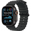 Apple Watch Ultra 2 49 mm čierny titán s čiernym oceánskym remienkom MX4P3CS/A