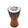 Ručne Vyrobený Bubon Djembe - Výška 30cm Varianta: Handgefertigte Djembe-Trommel mit breiter Decke – 30 cm