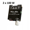 Zosilňovač DIY Wzmacniacz 2x100W BT 2.0 Stereo dużo funkcji