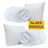 SiSv Paplón a vankúš Antialergický 2ks 70x90 2Ks 140x200 cm