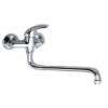 NOVASERVIS Drezová batéria 150 mm lekárska páka METALIA 55, chróm, 55078L,0