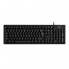 Genius Smart KB-100, klávesnica US, klasická, drôtová (USB), čierna, leštený hliník 31300005400