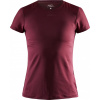 Dámské funkční triko CRAFT Adv Essence Slim Ss červená Velikost: XL