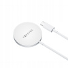 Bezdrôtová magnetická nabíjačka Forever MAWC-100 15W sivá
