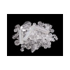 Sklenené korálky ramš tvarované - 50 g 32 Transparent