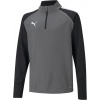 Puma | teamLIGA 1/4 Zip Top Kids | šedá| 140