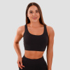 Sportovní podprsenka Cut-Out black - GymBeam barva: černá, velikost: XL