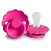 OKRÚHLY CUMLÍK FRIGG DAISY FUCHSIA, 0-6M, SILIKÓN