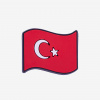 Amulety COQUI AMULET Turkish flag M