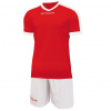 Futbalový set dres + šortky Givova Kit Revolution, červená / biela Veľkosť: 4XS