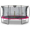 Trampolína s ochrannou sieťou Silhouette trampoline Pink Exit Toys okrúhla priemer 427 cm ružová