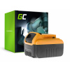 Green Cell batéria DCB180,182,184 pre náradie Dewalt; 18V, 6000mAh, Li-Ion - neoriginálna