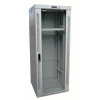 Rack LEXI-Net 19'' stojanový 37U/600x600 prosklené dveře, šedý, rozebíratelný LS37U-60/60